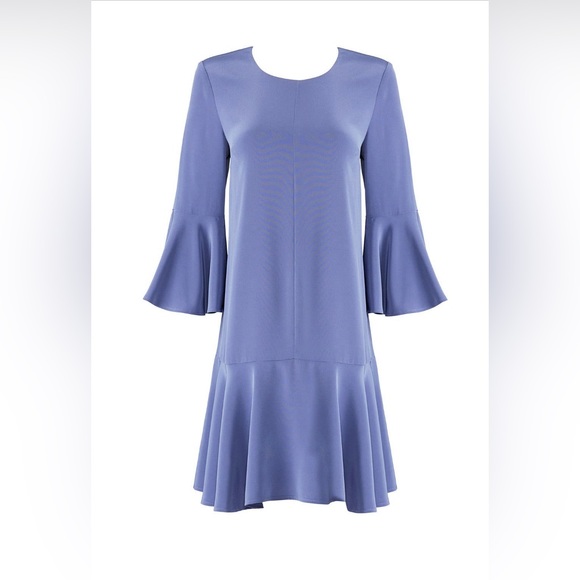 Slate & Willow Blue Trapeze Dress, Size 6 - Picture 4 of 8